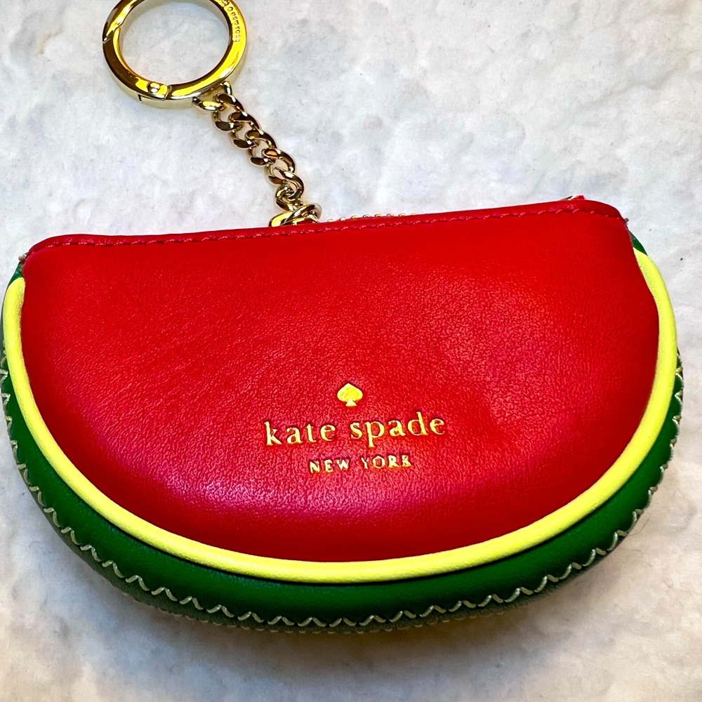 Kate Spade Watermelon Coin purse bag charm